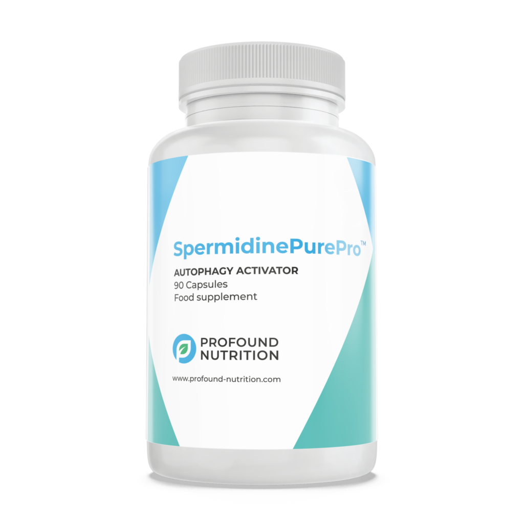 SpermidinePurePro™ High Strength 3mg Food Supplement Capsules